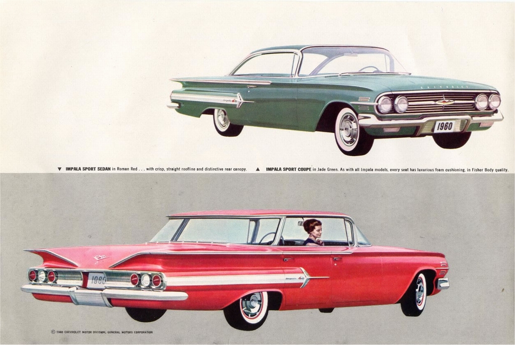 1960 Chevrolet Full-Line Brochure Page 4
